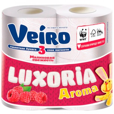 Т/б VEIRO Luxoria 3сл Aroma 4шт(12) — Городок мастеров