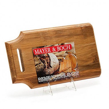 Доска разделочная деревянная фигурная Mayer&amp;Boch 06-3 — Городок мастеров