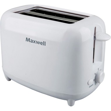 Тостер Maxwell MW-1505 700Вт белый — Городок мастеров