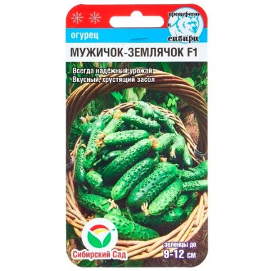 Семена Огурец Мужичок-землячок 7шт — Городок мастеров
