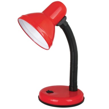 Лампа настольная Ultraflash UF-301Р С04 красный — Городок мастеров
