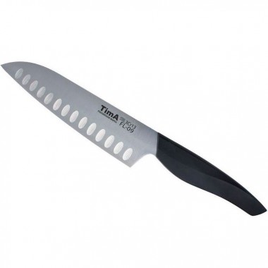 Нож кухонный Сантоку 17,8 см из нержавеющей стали Tima &quot;Flash&quot;  FL-09 — Городок мастеров