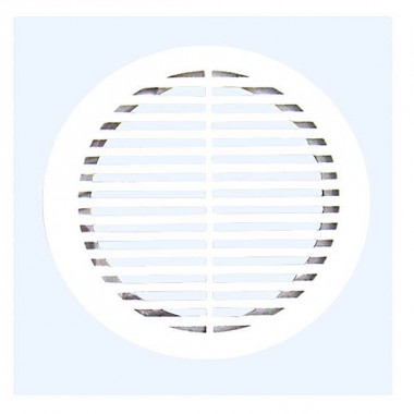 Решетка вентиляционная круглая D145 с фланцем D100 — Городок мастеров