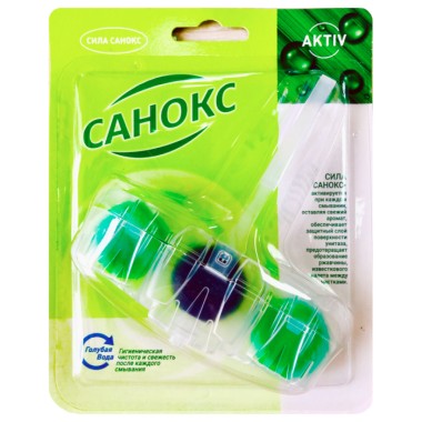 Подвеска д/унитаза Санокс 40гр Color Fresh классический — Городок мастеров