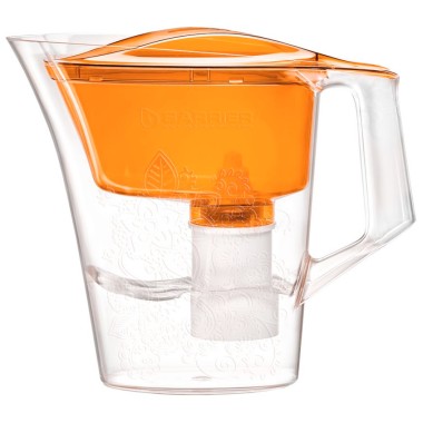 Фильтр-кувшин для воды Барьер &quot;Танго&quot; 2,5 л оранжевый с узором В294Р00 — Городок мастеров