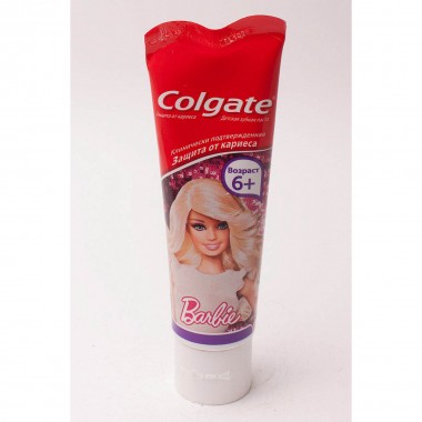 Зубная паста детская Colgate &quot;Spaiderman Barbie&quot; 6+ защита от кариеса 75 мл — Городок мастеров