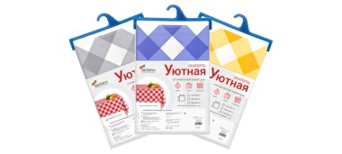 Скатерть ПВХ Уютная 140*220см бежевая — Городок мастеров