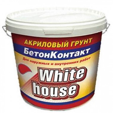 Грунтовка White House Бетонконтакт 2.5 кг — Городок мастеров