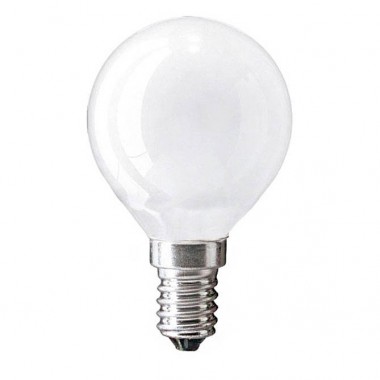 Лампа накаливания Philips P45 40W E14 FR миньон шарик матовая ЛОН Р45 40W FR E14 — Городок мастеров