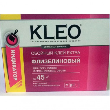 Клей обойный Kleo флизелиновый LO EXTRA 45 м/кв индикатор — Городок мастеров