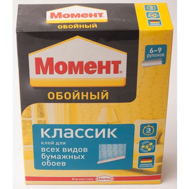 Клей обойный Момент Классик 200г — Городок мастеров