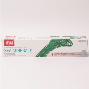Зубная паста Splat  Special sea minerals 75 мл — Городок мастеров