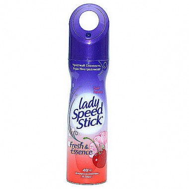 Дезодорант Lady Speed Stick 150мл Спрей Fresh&amp;Essence Цветок вишни FUA30034 — Городок мастеров