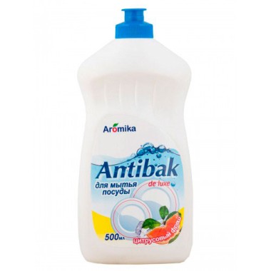 Гель для мытья посуды Aromika &quot;Antibak De Luxe&quot; Цитрусовый фреш 500 мл — Городок мастеров