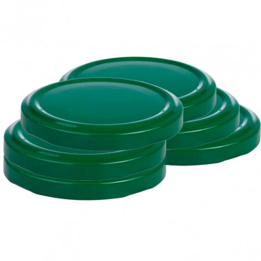 Набор крышек для консервирования ТО-110 цвет зеленый 6 шт — Городок мастеров