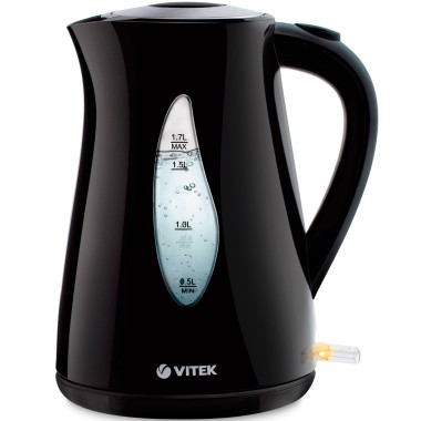 Чайник электрический 1,7 литра пластиковый Vitek 1182 — Городок мастеров