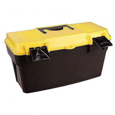 Ящик для инструментов пластиковый с крышкой 415*210*210 см М4300 — Городок мастеров