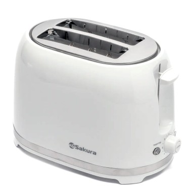 Тостер Sakura SA-7610W 850Вт белый — Городок мастеров