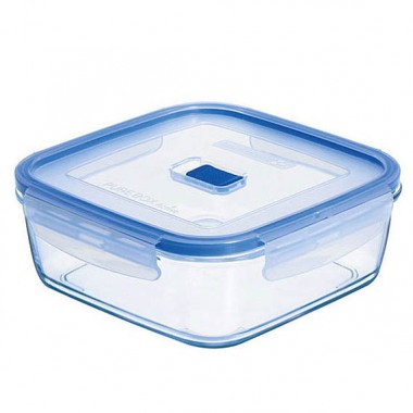 Салатник стеклянный 1,22 литра с крышкой Luminarc &quot;Pure Box Active&quot; — Городок мастеров