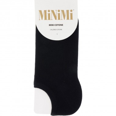 Носки женские MiNiMi &quot;Cotone&quot; укороченные размер 35-38, цвет черный — Городок мастеров