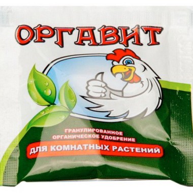 Удобрение орган Оргавит куриный помет 10г(50) — Городок мастеров