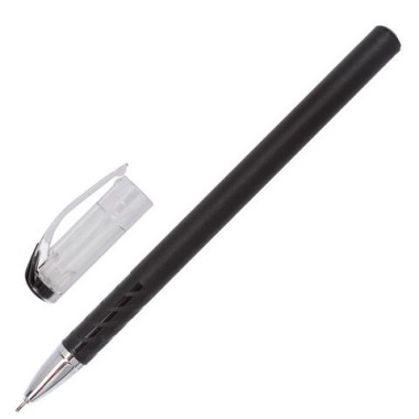 Ручка гелевая College черная (24) — Городок мастеров