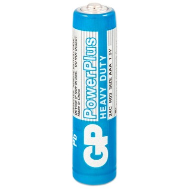 Батарейка R3AАА GP Power Plus 1.5V 1шт(40) — Городок мастеров