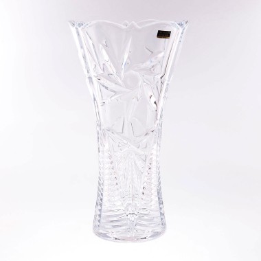 Ваза для цветов Crystalite Bohemia &quot;Pinwheel&quot; 30 см 19405 — Городок мастеров