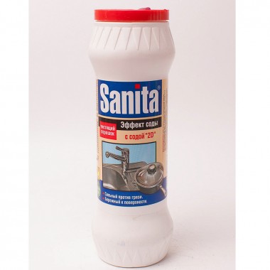 Чистящее средство Санита 400гр Порошок Сода эффект — Городок мастеров