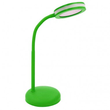 Настольная лампа светодиодная с гибкой стойкой 5,5W TL-335 Artstyle цвет зеленый — Городок мастеров