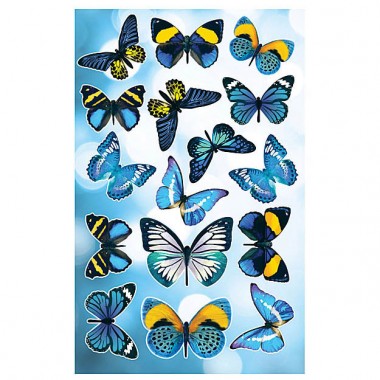 Декоретто AК 1001 Бабочки Небесная лазурь — Городок мастеров