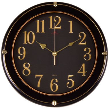 Часы настенные Классика d32,5см черн — Городок мастеров