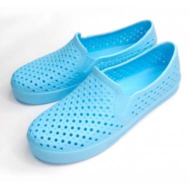 Туфли женские перфорированные Eva 38 размер Ritm, цвет голубой, L-412 — Городок мастеров