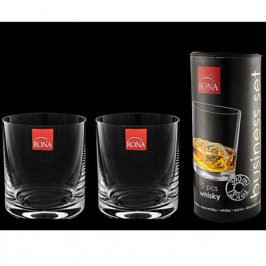 Набор стаканов для виски 390 мл Rona Tubus &quot;Business set&quot; 2 шт — Городок мастеров