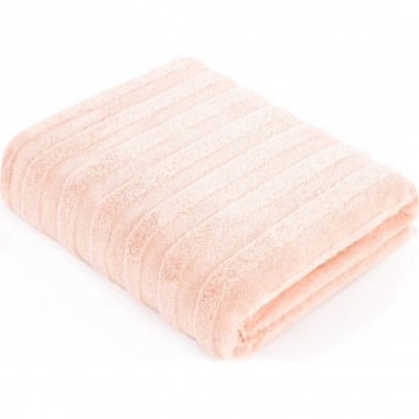 Полотенце махровое 50х90 Verossa &quot;Stripe&quot; цвет нежно-персиковый, 100% хлопок 734480 — Городок мастеров