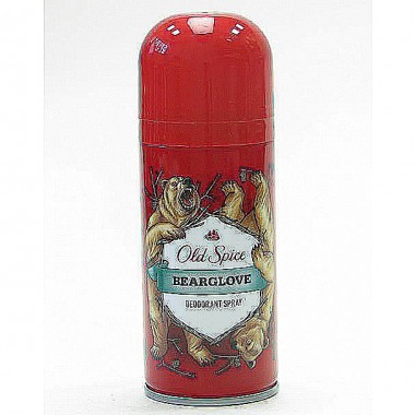 Дезодорант Old Spice 125мл Спрей Bearglove — Городок мастеров