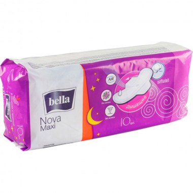 Прокладки гигиенические Bella Nova Maxi Softiplait Air 10 шт — Городок мастеров