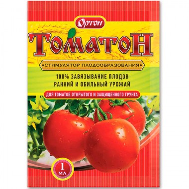 Стимулятор плодообразования для томатов &quot;Томатон&quot; 1 мл Ортон — Городок мастеров