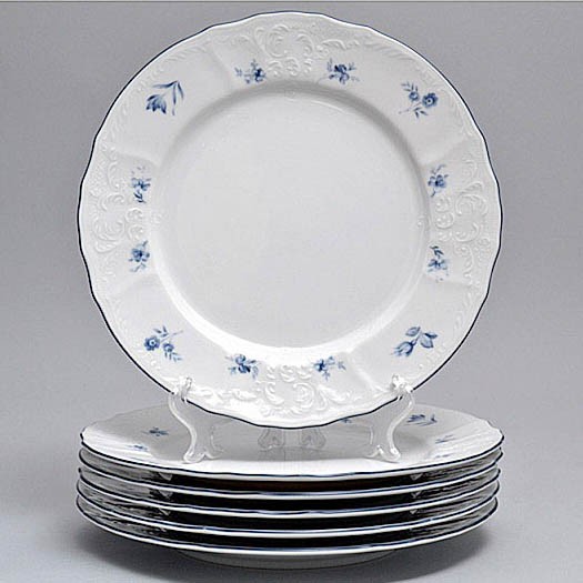 Тарелка бу купить. Bernadotte набор тарелки 25 см. Bernadotte синий цветок 25 см. Bernadotte набор тарелки 25 см белый.