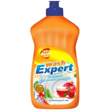 Гель для мытья посуды Aromika &quot;Wash Expert Гранатовый чай&quot; 500 мл — Городок мастеров