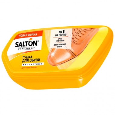 Губка для обуви бесцветная Salton для гладкой кожи — Городок мастеров