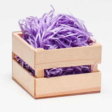 Наполнитель бумажный тишью фиолетовый 50г — Городок мастеров