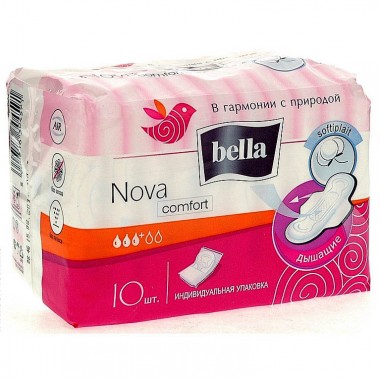 Прокладки гигиенические Bella Nova Comfort Softiplait Air 10 шт  — Городок мастеров