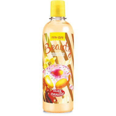 Гель д/душа Beauty 350г Smoothie Golden vanilla(12) — Городок мастеров