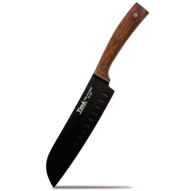 Нож кухонный 17,8 см Tima Village Сантоку VL-102 — Городок мастеров