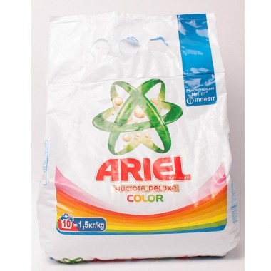 Стиральный порошок для цветных тканей Ariel &quot;Color&amp;Style&quot; 1,5 кг автомат — Городок мастеров