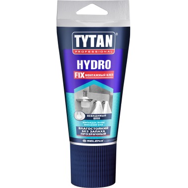 Клей монтажный Tytan Hydro Fix акрилатный прозрачный 150 мл — Городок мастеров