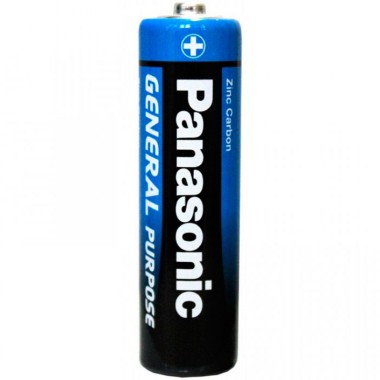 Батарейка R6АА Panasonic General Purpose 1.5V солевая 1шт — Городок мастеров