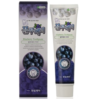 Зубная паста Hanil Blueberry c экстрактом черники 180 г — Городок мастеров