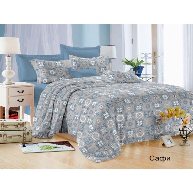 Комплект постельного белья Эльф, евро, Satin collection &quot;Сафи&quot; наволочки 70х70 см, микросатин — Городок мастеров